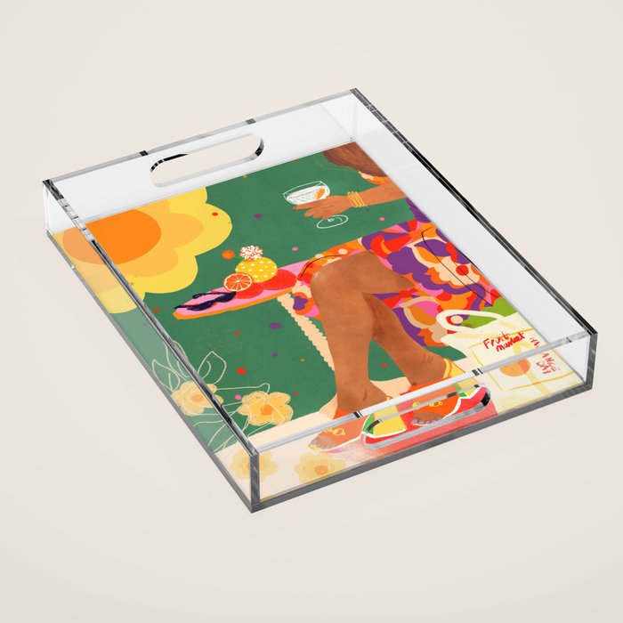 Summer day Acrylic Tray Gallery Image 1