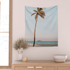 a palm tree vi - fort lauderdale florida Wall Tapestry Gallery Image 2