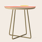 Abstract Landscape 09 Red Side Table Gallery Image 1
