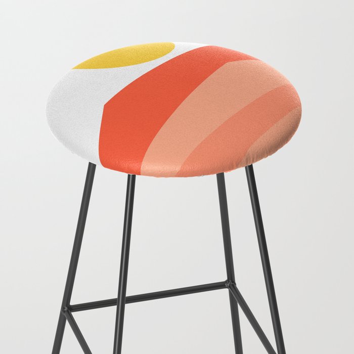 Abstract Landscape 09 Red Stool Gallery Image 2