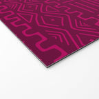 Mud Cloth in Raspberry Welcome Mat Gallery Image 2
