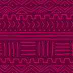 Mud Cloth in Raspberry Coffee Mug Gallery Image 2