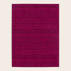 Mud Cloth in Raspberry Poster Gallery Image 4