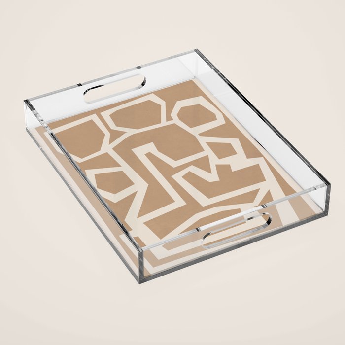 Fragmented Paths 2 Acrylic Tray Gallery Image 1