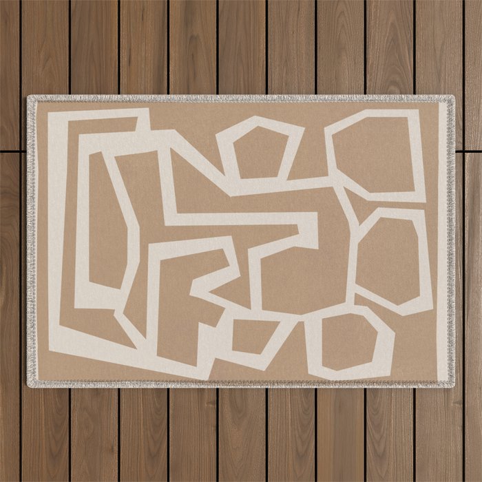 Fragmented Paths 2 Outdoor Rug Gallery Image 1