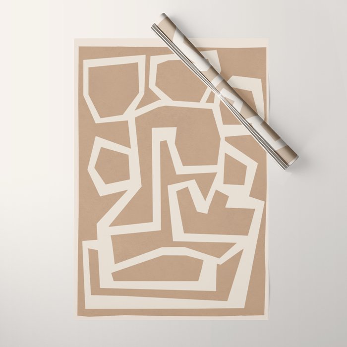 Fragmented Paths 2 Wrapping Paper Gallery Image 1