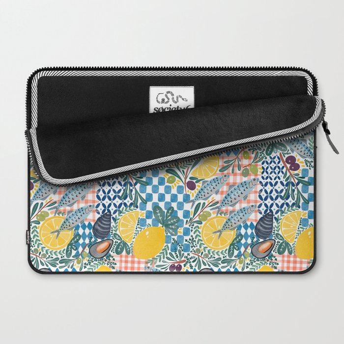 Citrus Coastal Adventure Laptop Sleeve Gallery Image 2