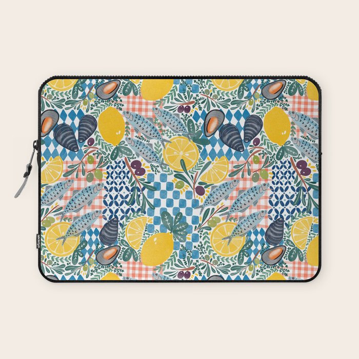 Citrus Coastal Adventure Laptop Sleeve Gallery Image 1