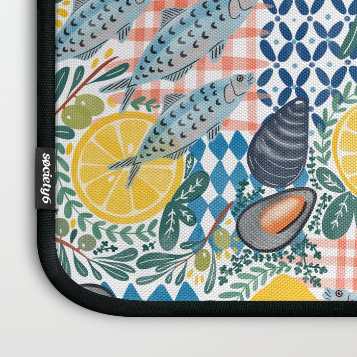 Citrus Coastal Adventure Laptop Sleeve Gallery Image 3