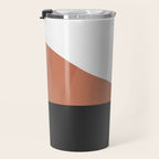 Minimal Abstract Art Landscape 7 Travel Mug Gallery Image 3