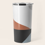 Minimal Abstract Art Landscape 7 Travel Mug Gallery Image 1