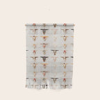 Bull Skulls - Mexican Folk Art Wall Hanging Gallery Image 1