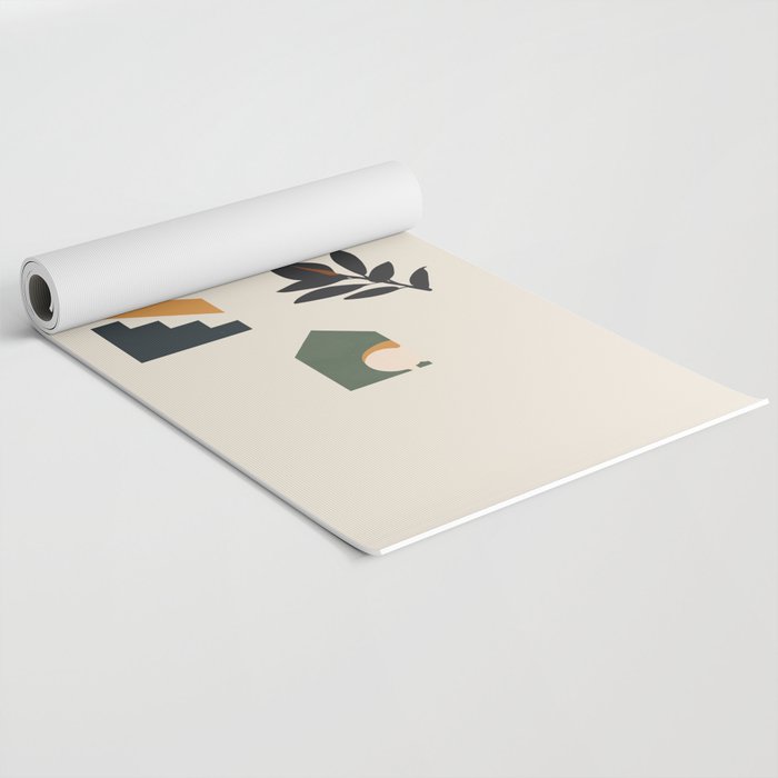 Hide and Seek Corgi Yoga Mat Gallery Image 2