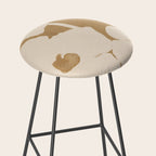 Abstract Flowers 7 Stool Gallery Image 2