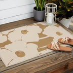 Abstract Flowers 7 Outdoor Rug Gallery Image 2