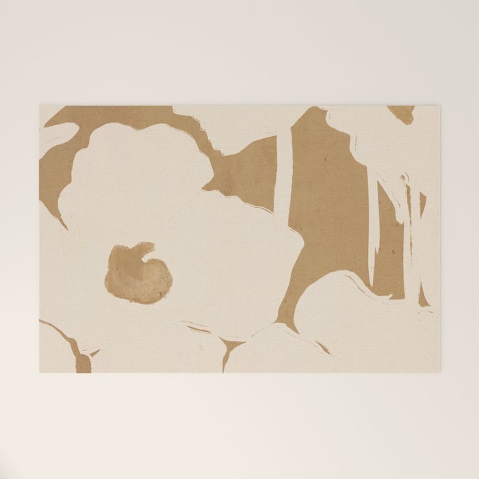 Abstract Flowers 7 Welcome Mat Gallery Image 1