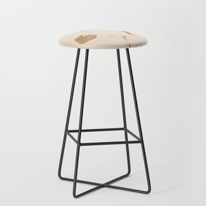 Abstract Flowers 7 Stool Gallery Image 1