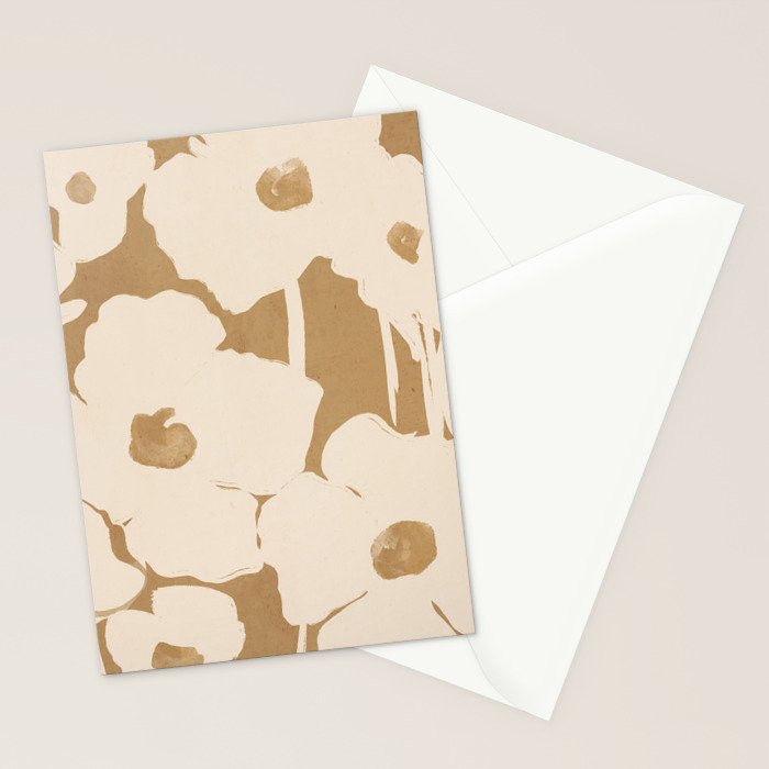 Abstract Flowers 7 Stationery Card Gallery Image 2