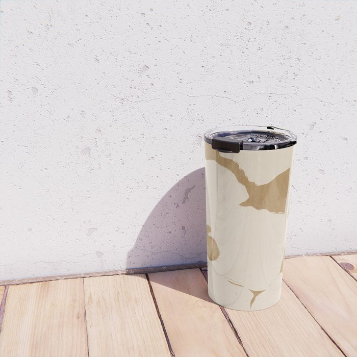 Abstract Flowers 7 Travel Mug Gallery Image 4