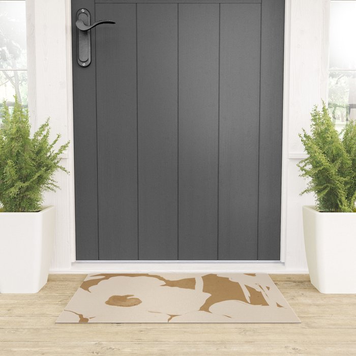 Abstract Flowers 7 Welcome Mat Gallery Image 3