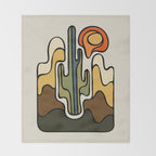 Desert Sun Throw Blanket Gallery Image 2