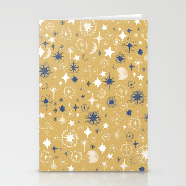 Illuminated star sky A Stationery Card Gallery Image 2