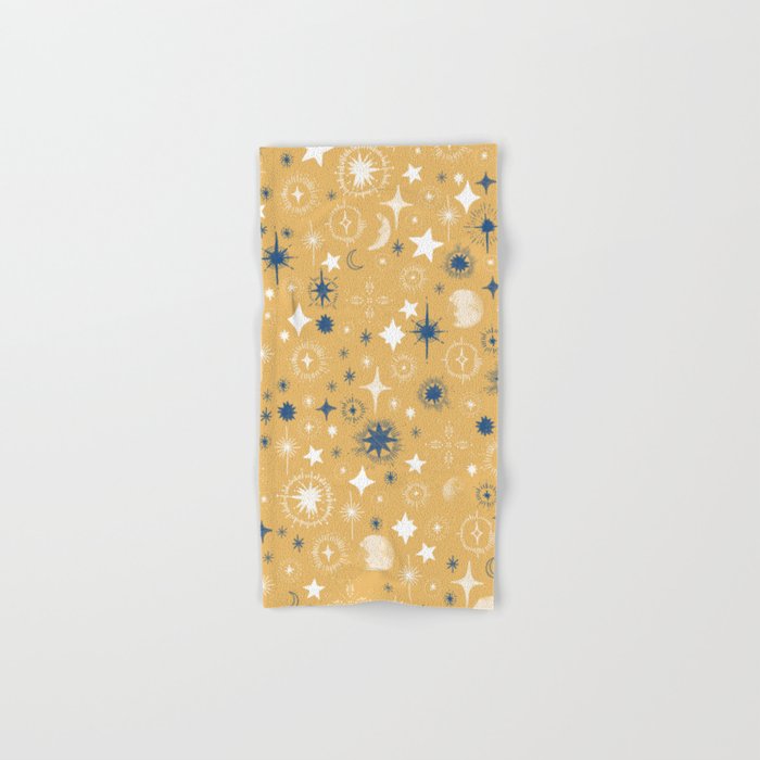 Illuminated star sky A Bath Towel Gallery Image 1