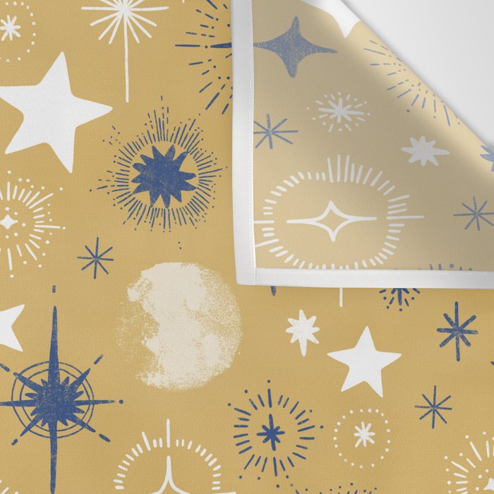 Illuminated star sky A Wall Tapestry Gallery Image 3