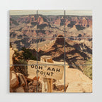 Viewpoint Grand Canyon National Park Arizona Photo | Nature Landscape Print | USA Travel Photography Wood Wall Art Gallery Image 1