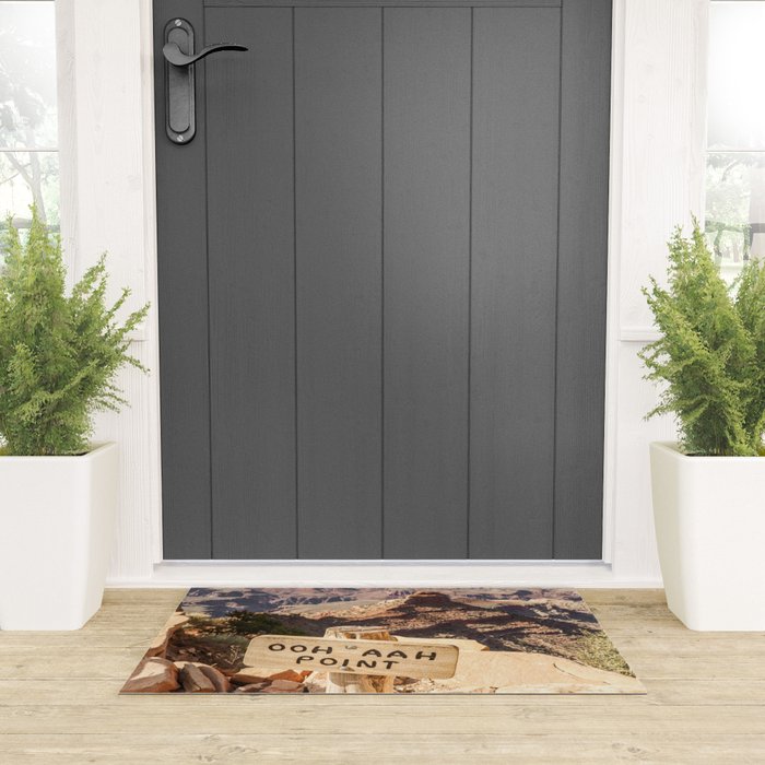 Viewpoint Grand Canyon National Park Arizona Photo | Nature Landscape Print | USA Travel Photography Welcome Mat Gallery Image 3