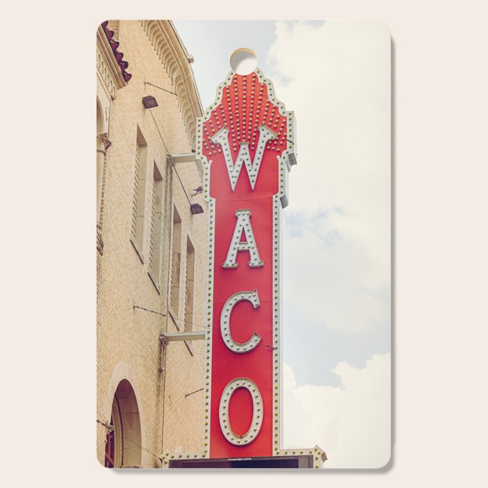 Waco Theater Waco Texas Cutting Board Gallery Image 1