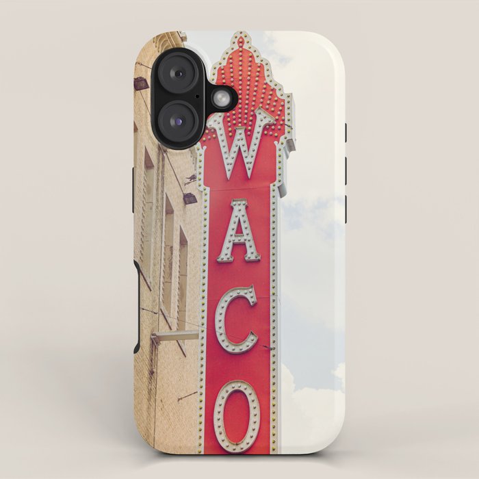 Waco Theater Waco Texas iPhone Case Gallery Image 1