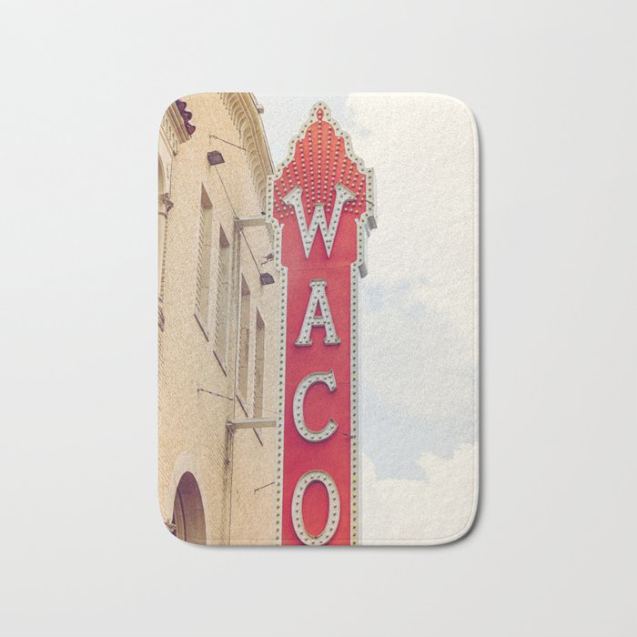 Waco Theater Waco Texas Bath Mat Gallery Image 1