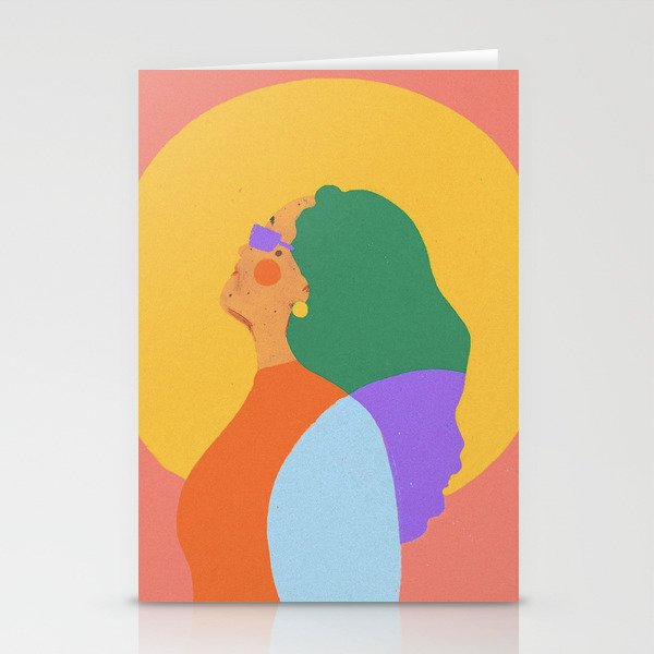 Holly portrait Stationery Card Gallery Image 1