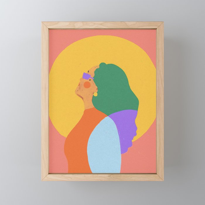 Holly portrait Mini Art Print Gallery Image 1