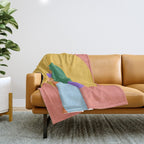 Holly portrait Throw Blanket Gallery Image 1