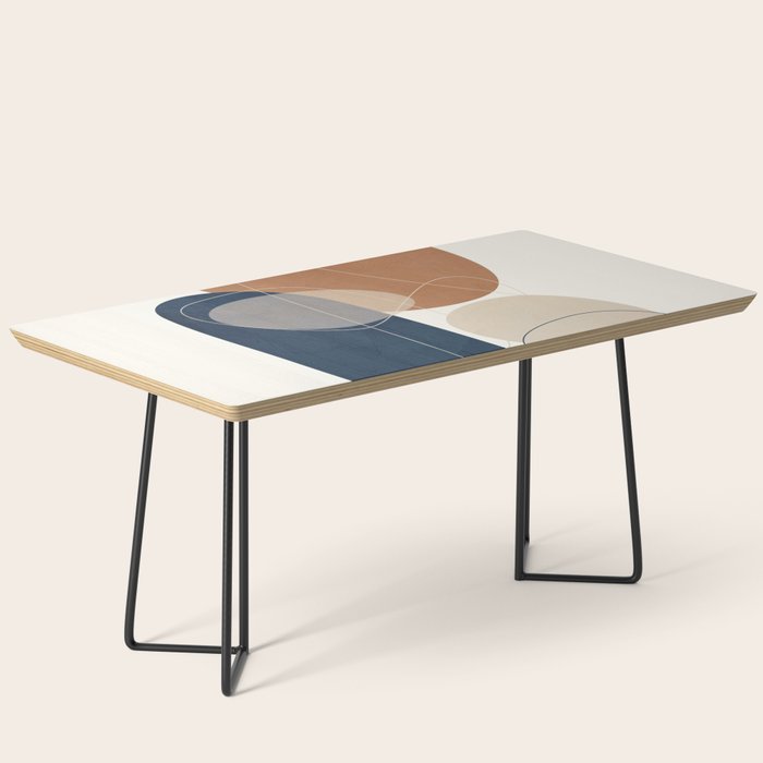 Spiraling Geometry 1 Coffee Table Gallery Image 1