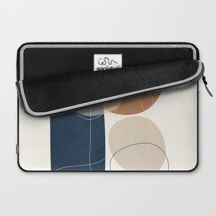 Spiraling Geometry 1 Laptop Sleeve Gallery Image 2