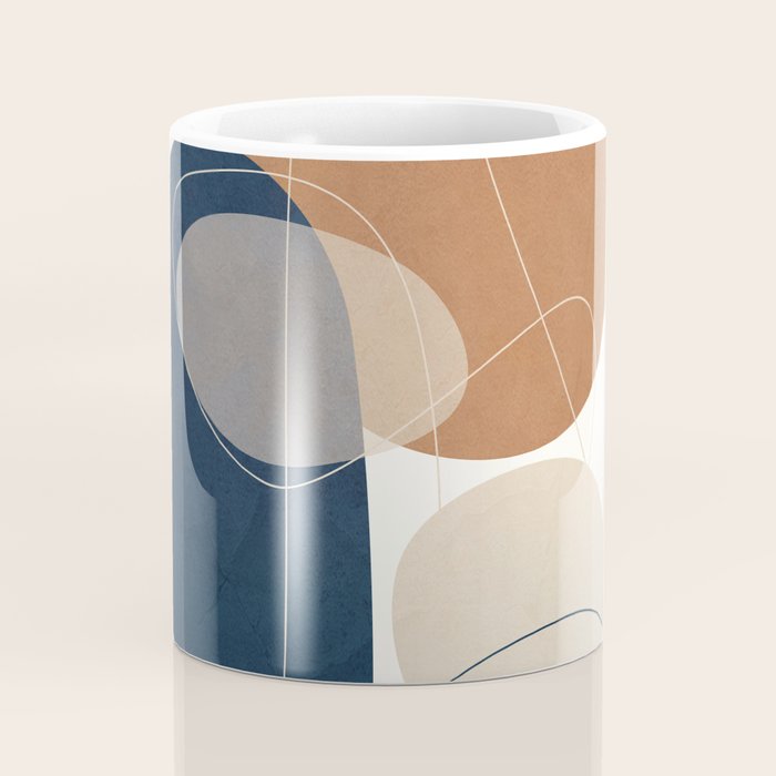 Spiraling Geometry 1 Coffee Mug Gallery Image 4