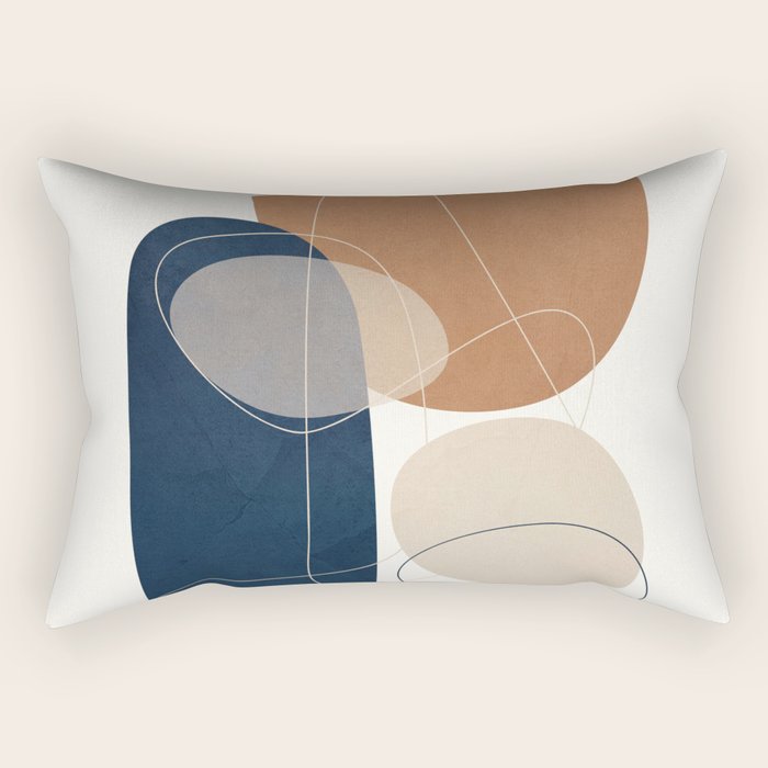Spiraling Geometry 1 Rectangular Pillow Gallery Image 1