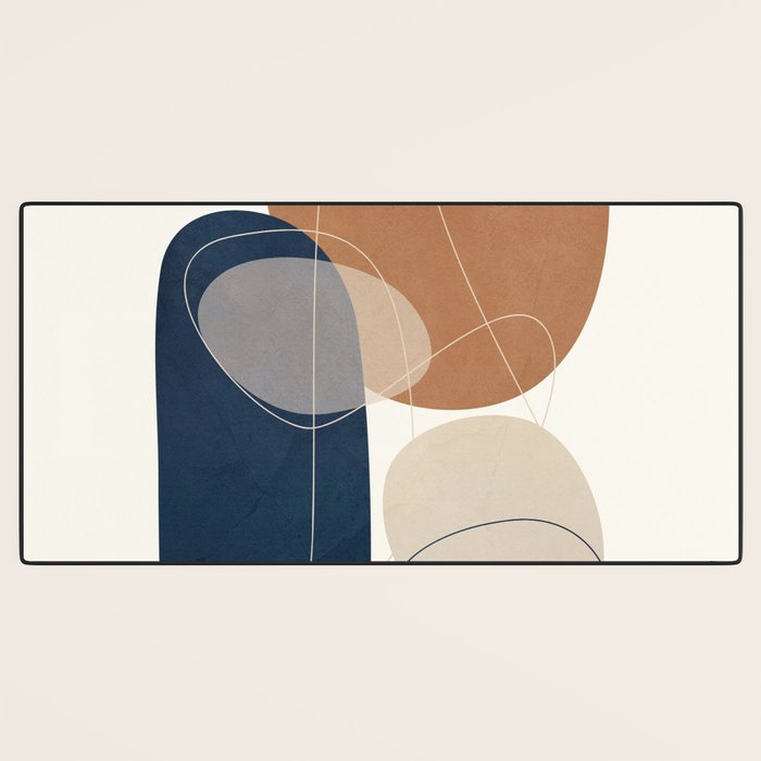 Spiraling Geometry 1 Desk Mat Gallery Image 3