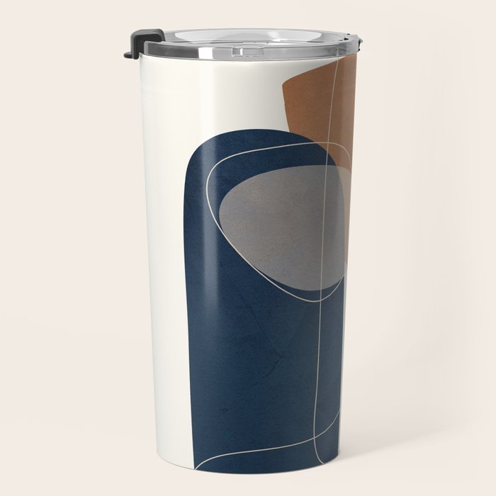 Spiraling Geometry 1 Travel Mug Gallery Image 3
