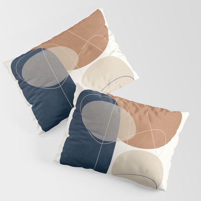 Spiraling Geometry 1 Pillow Sham Gallery Image 3