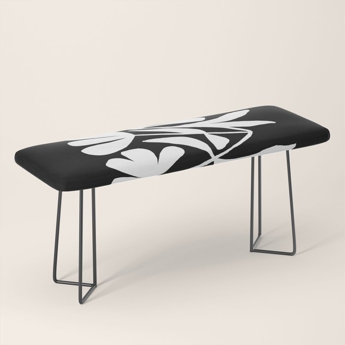 Tulip Fossil In Black  Bench Gallery Image 1