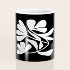 Tulip Fossil In Black  Coffee Mug Gallery Image 4