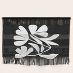 Tulip Fossil In Black  Wall Hanging Gallery Image 1