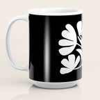Tulip Fossil In Black  Coffee Mug Gallery Image 3