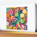 Tropical fruit pattern 03 Wall Mural Gallery Image 2