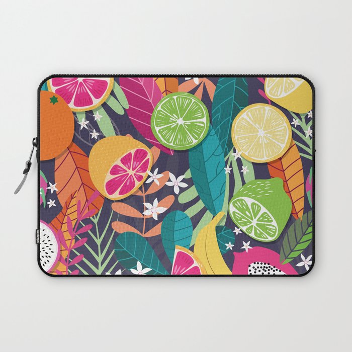 Tropical fruit pattern 03 Laptop Sleeve Gallery Image 1