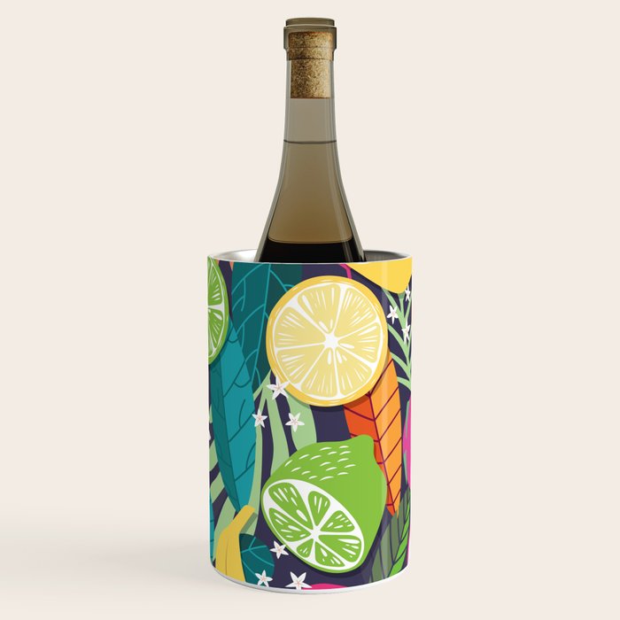 Tropical fruit pattern 03 Wine Chiller Gallery Image 3